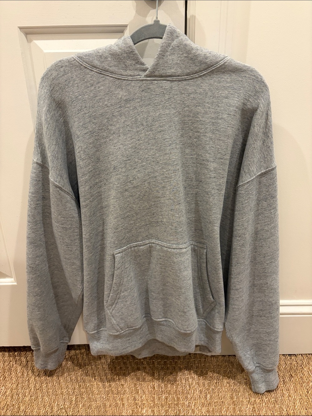 Heathered Gray Abercrombie Hoodie Soze Medium